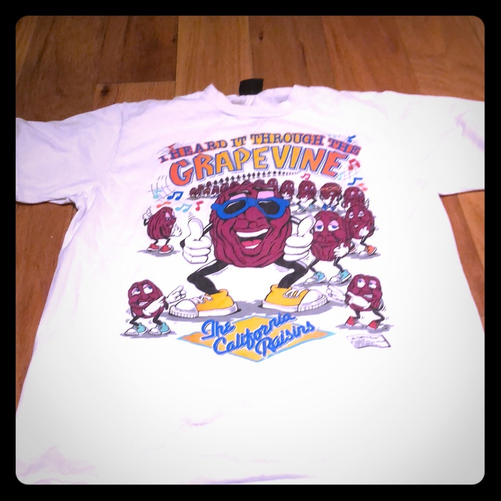 Vintage California Raisins 1987 T shirt